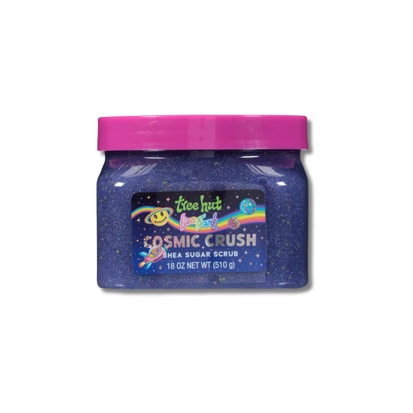 Tree Hut x Lisa Frank Shea Sugar Scrub - Cosmic Crush