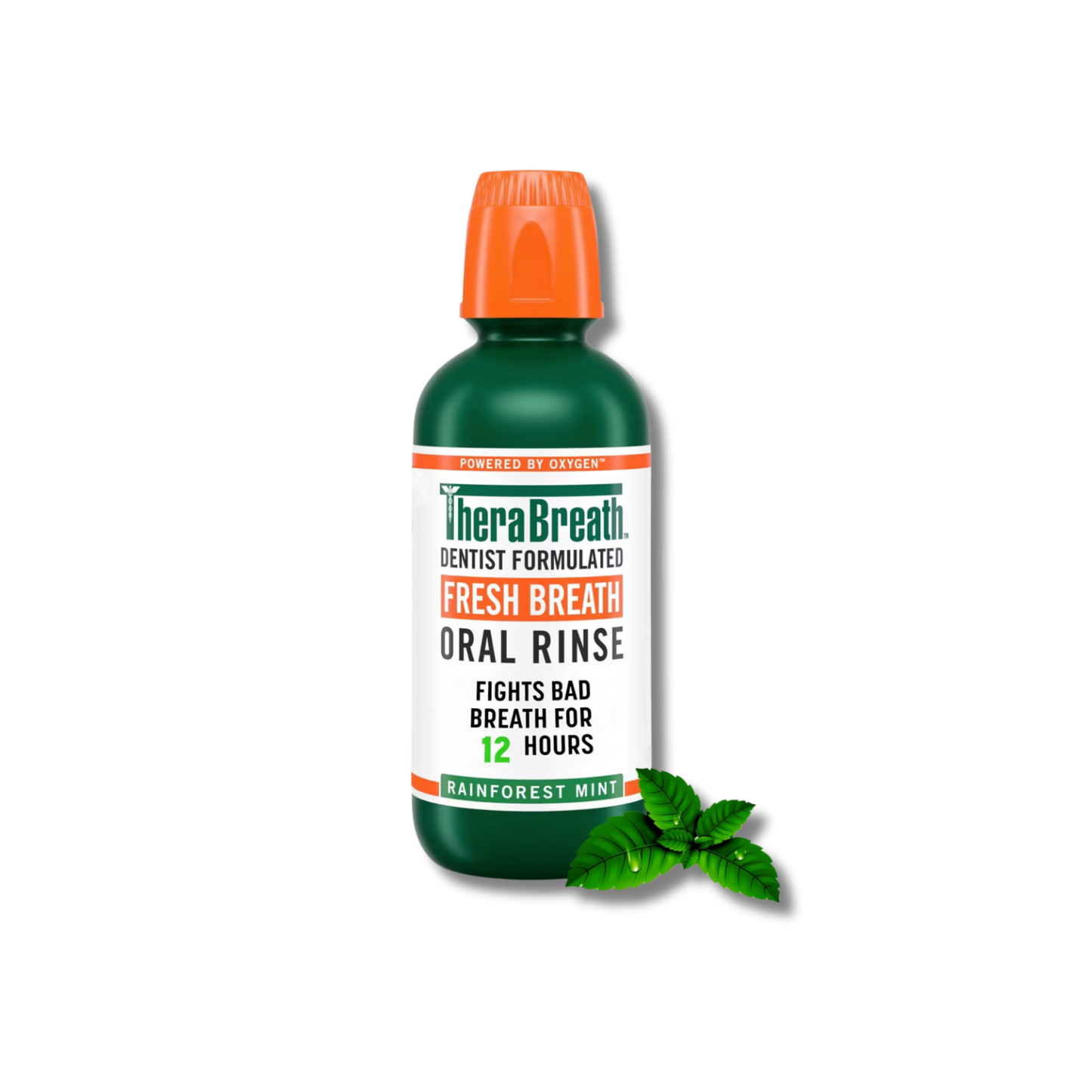 TheraBreath Fresh Breath Mouthwash - Rainforest Mint