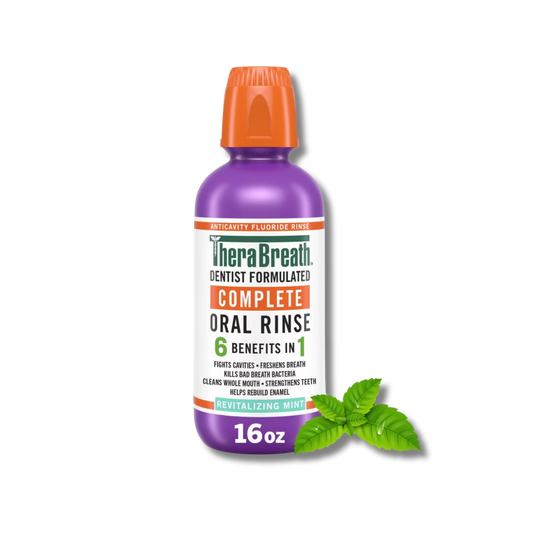 TheraBreath Complete Mouthwash - Revitalising Mint