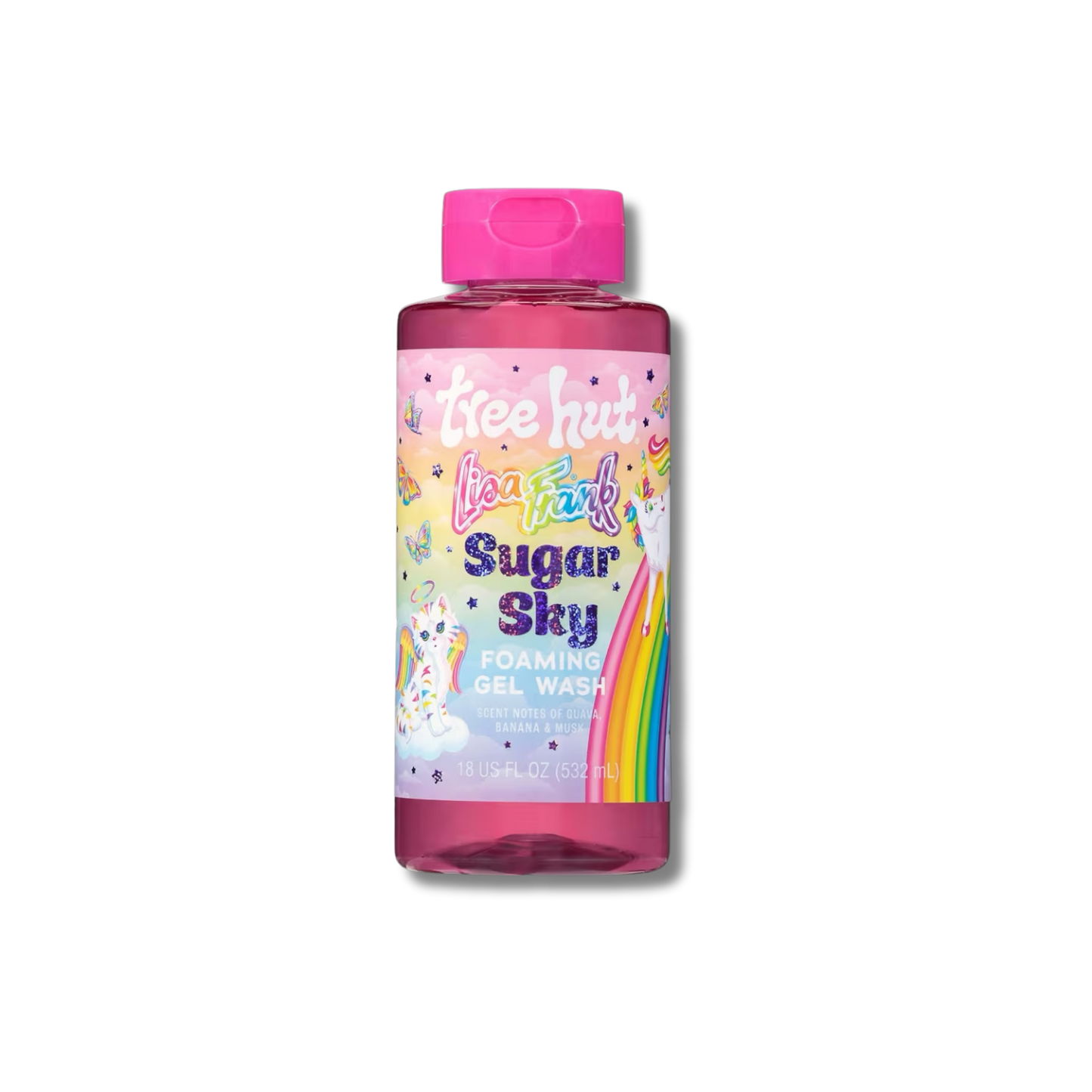 Tree Hut x Lisa Frank Foaming Body Wash - Sugar Sky