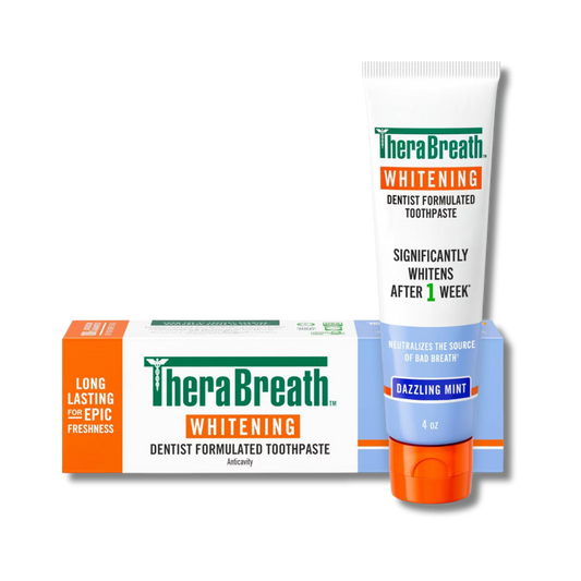 TheraBreath Whitening Toothpaste - Dazzling Mint
