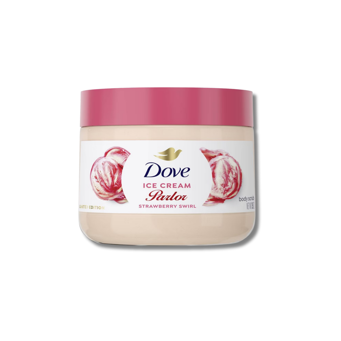 Dove Ice Cream Parlor Body Scrub - Strawberry Swirl