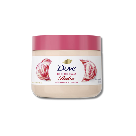 Dove Ice Cream Parlor Body Scrub - Strawberry Swirl