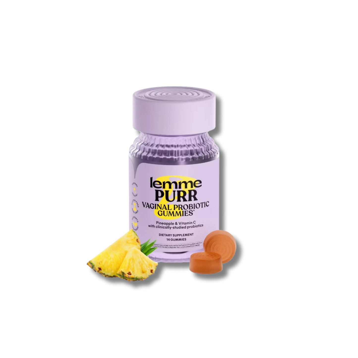 Lemme Purr Gummies Mini Bottle  - 14 Day Supply