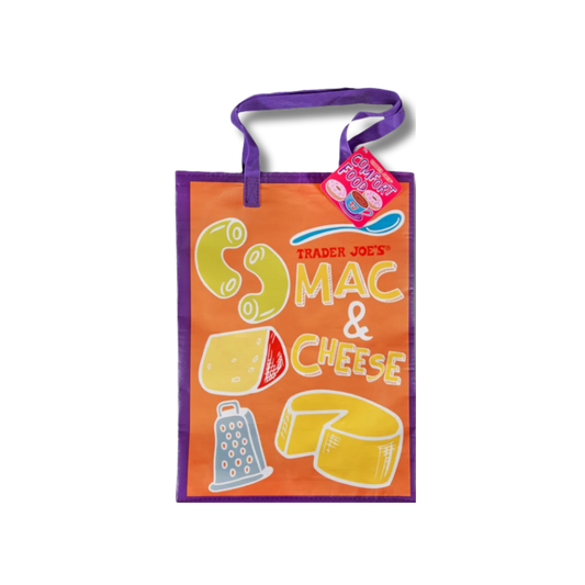 Trader Joe's Mac N Cheese Food Tote Bag