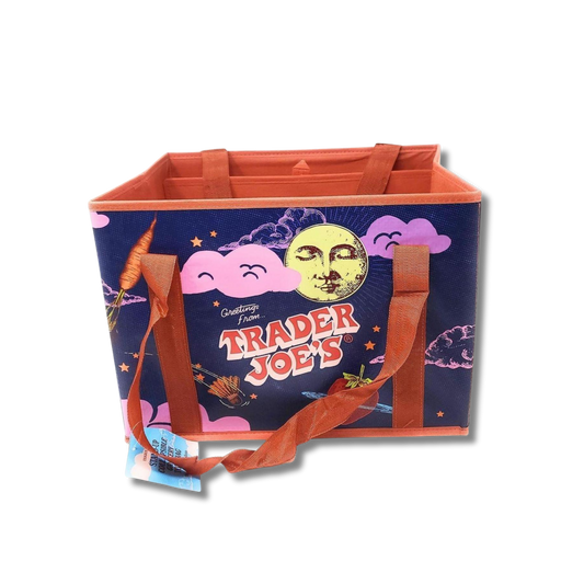 Trader Joe's Collapsible Grocery Tote Bag