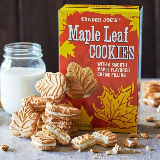 Trader Joe's Maple Leaf Cookies