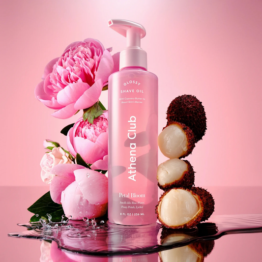 Athena Club Glossy Shave Oil - Petal Bloom