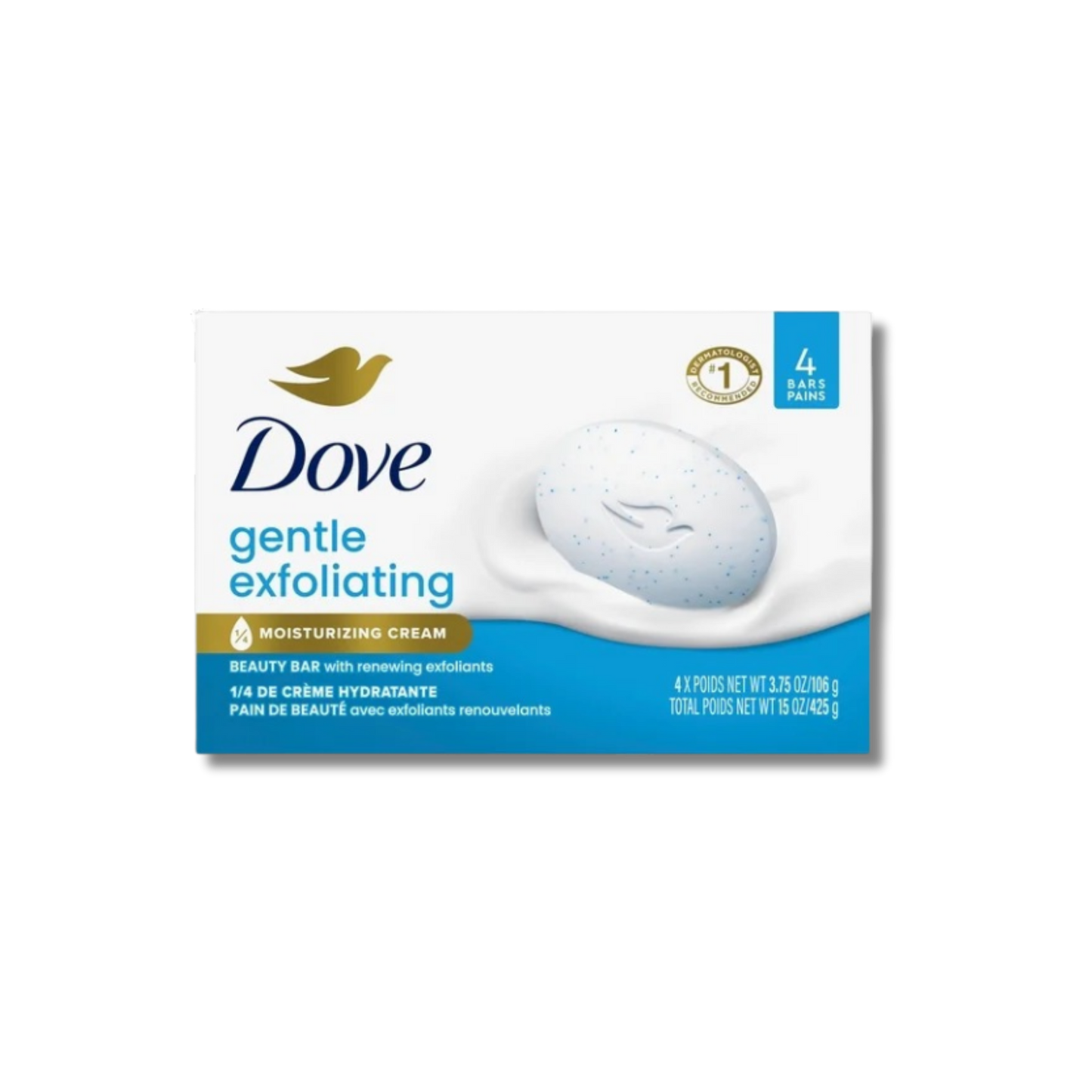 Dove Beauty Bar - Gentle Exfoliating Single Bar