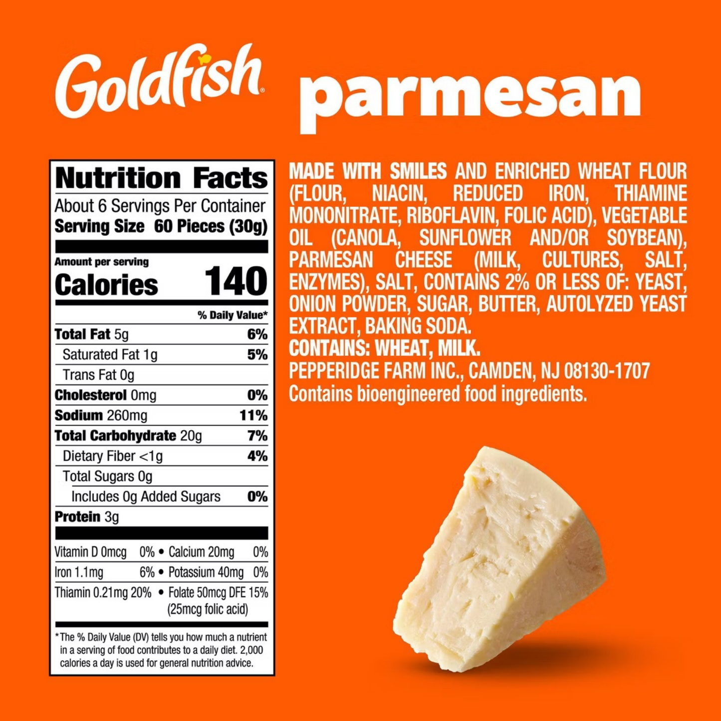 Goldfish Crackers - Parmesan