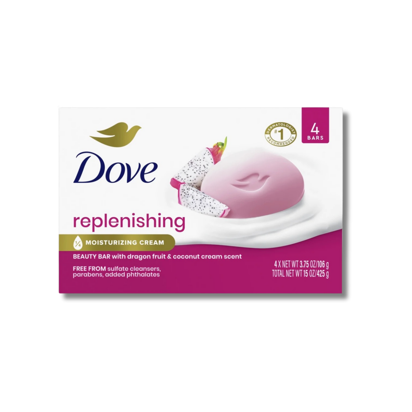 Dove Beauty Bar - Dragonfruit & Coconut Cream Single Bar