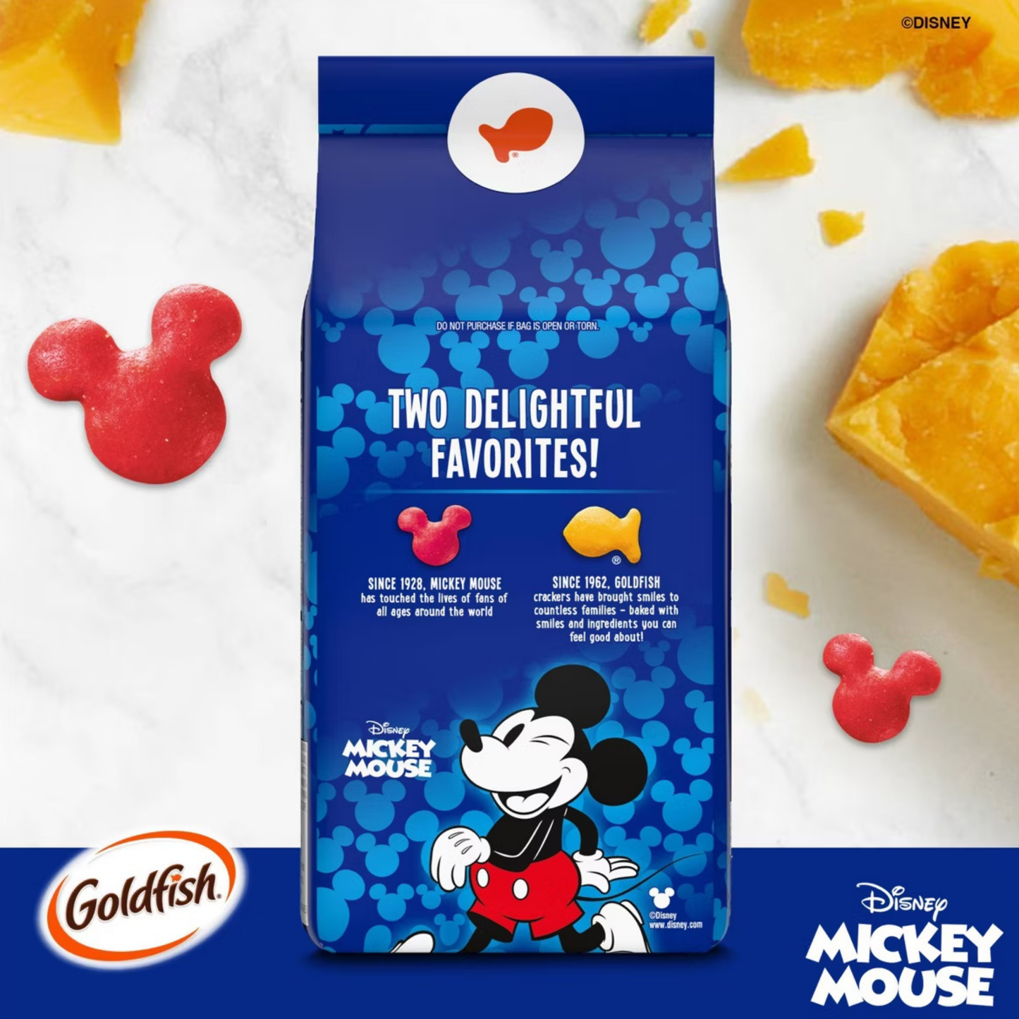 Goldfish Crackers - Mickey Mouse