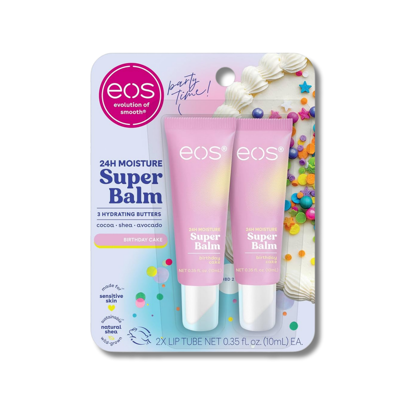 EOS Superbalm - Birthday Cake 2 Pack