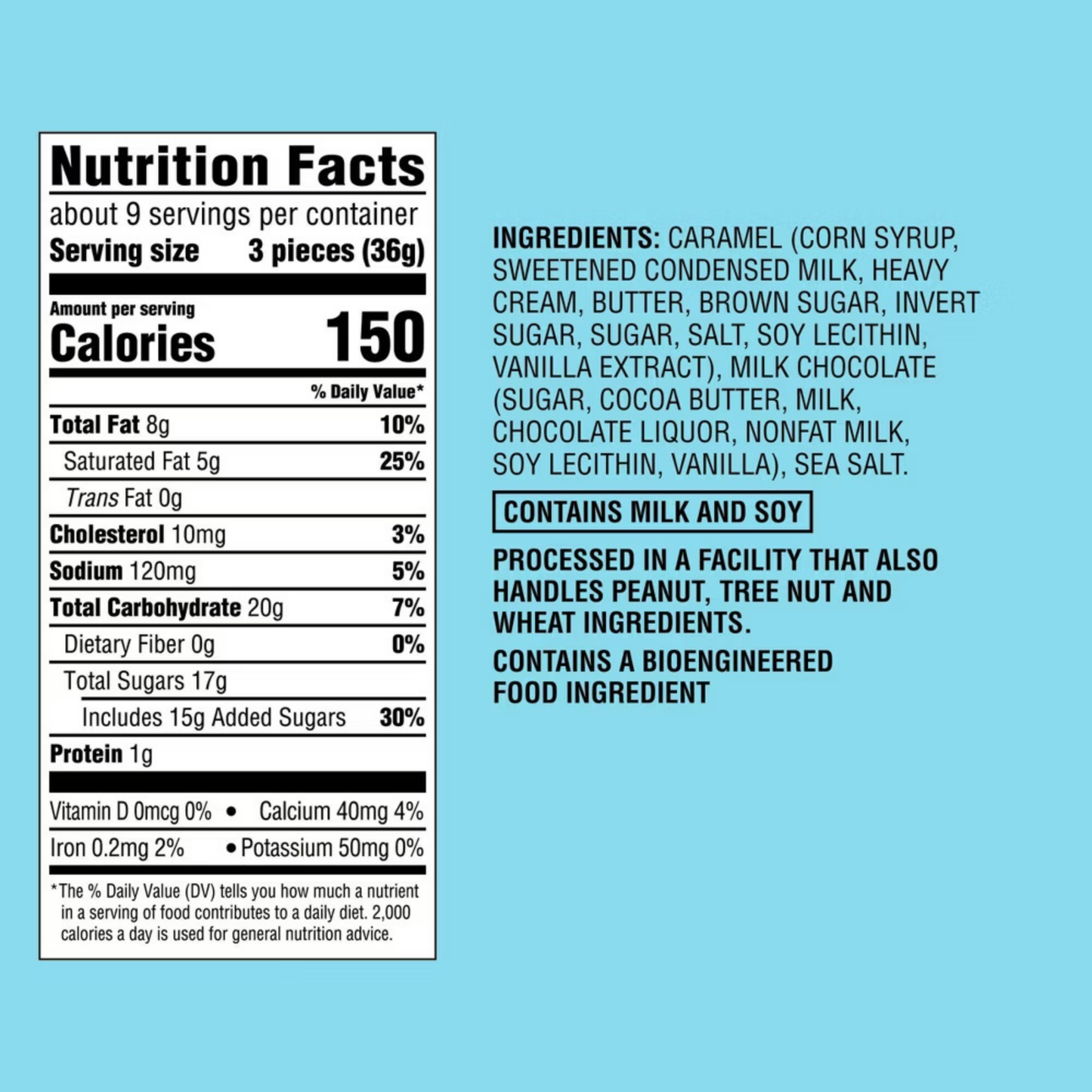 Favourite Day Milk Chocolate Sea Salt Caramel Candy 11oz