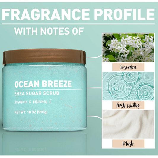 Walmart Shea Sugar Scrub - Ocean Breeze