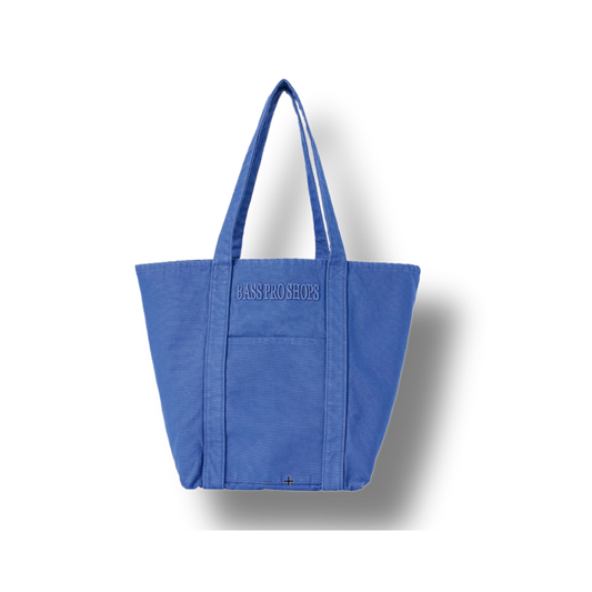 Bass Pro Canvas Tote Bag - Blue