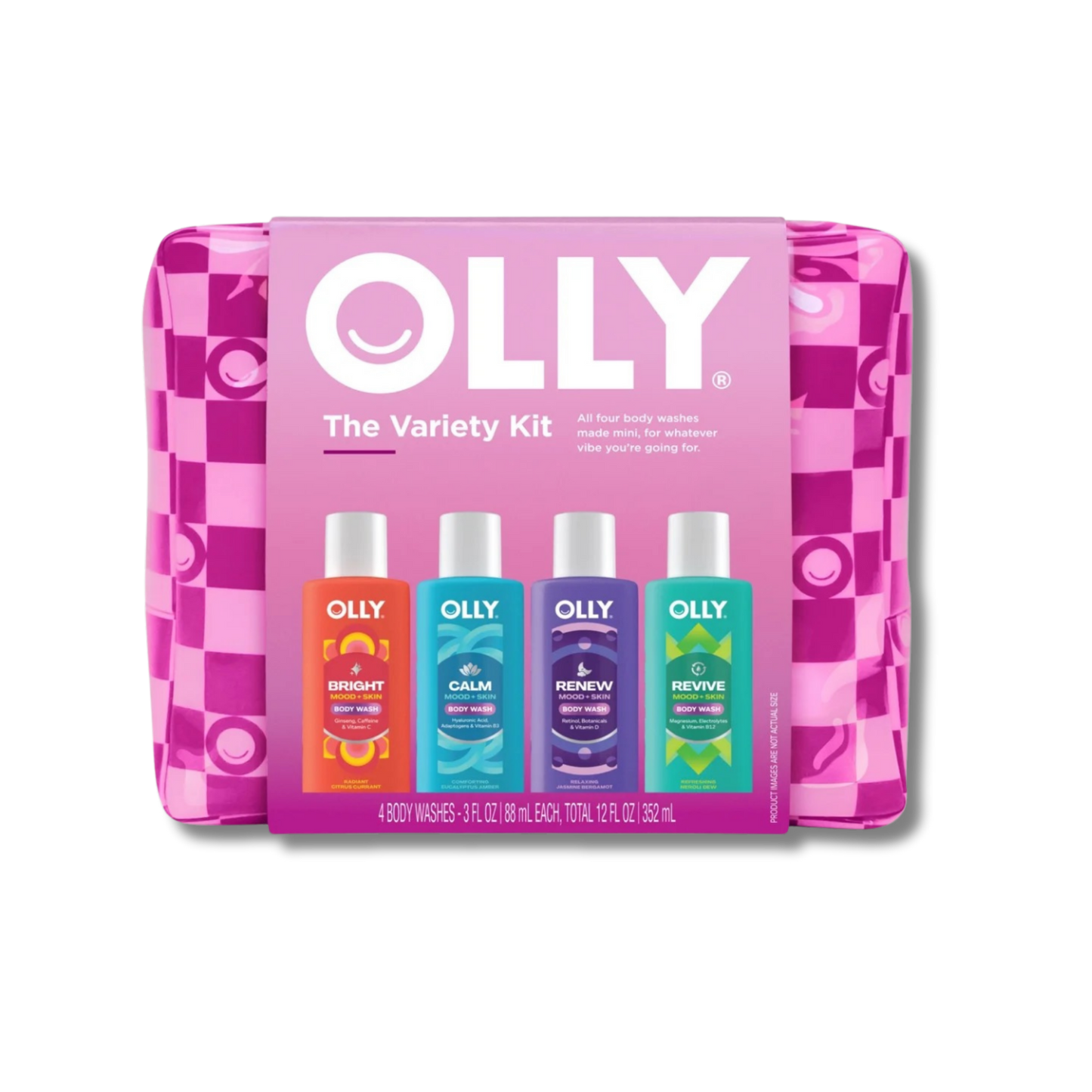 OLLY Limited Edition Variety Pack Body Wash Beauty Mini Set