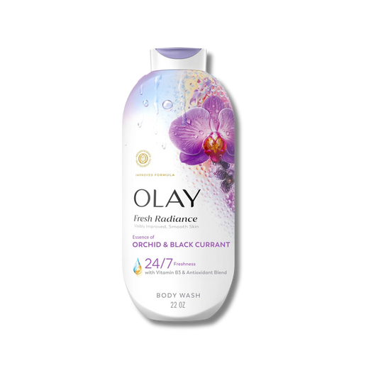 Olay Fresh Radiance Body Wash - Orchid & Blackcurrant
