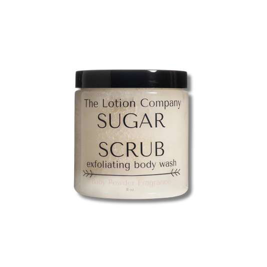 The Lotion Company Sugar Scrub - Baby Powder