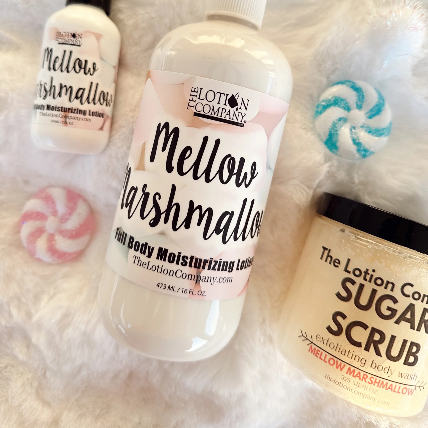The Lotion Company Sugar Scrub - Mellow Marshmallow
