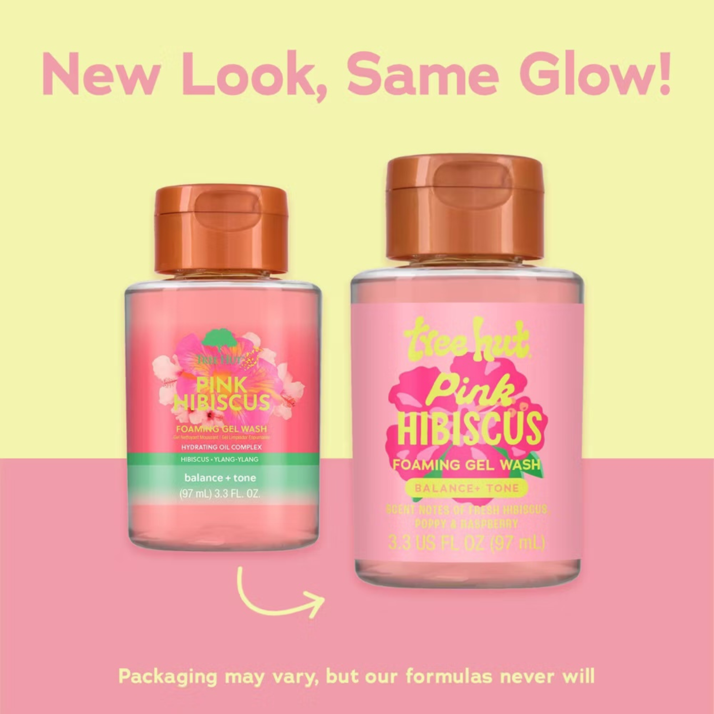 Tree Hut Body Wash Mini - Pink Hibiscus