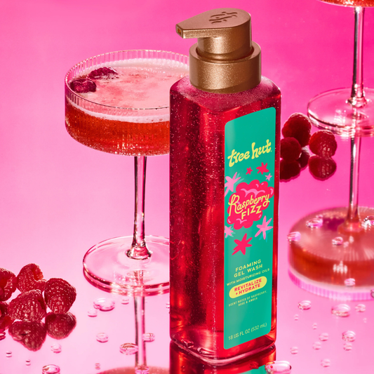 Tree Hut Body Wash Mini - Raspberry Fizz