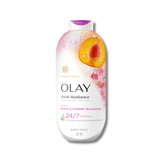 Olay Fresh Radiance Body Wash - Peach & Cherry Blossom