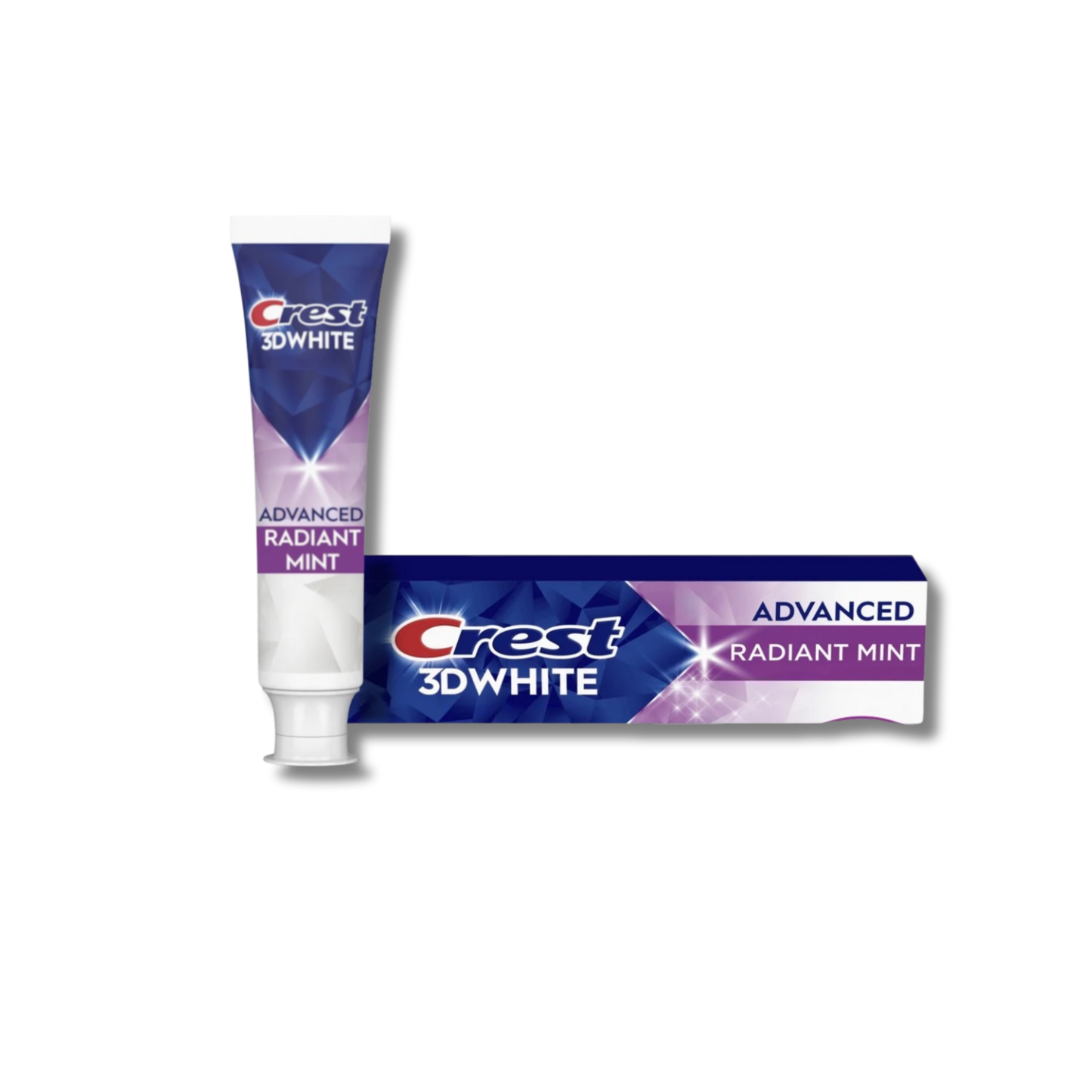 Crest 3D White Advanced Teeth Whitening Toothpaste - Radiant Mint