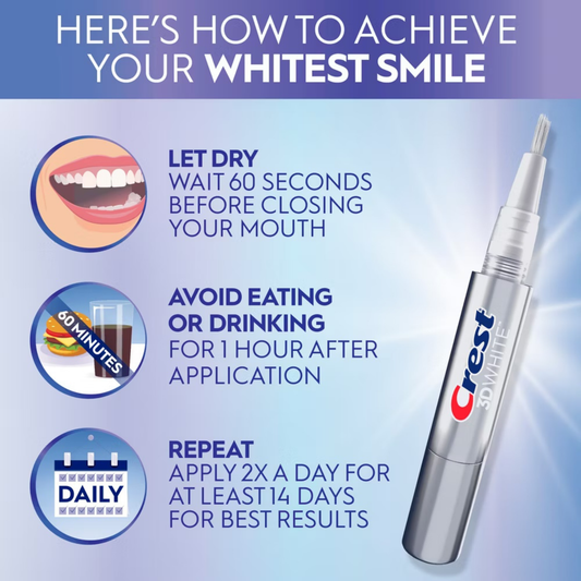 Crest 3D White Teeth Whitening Pen Mini