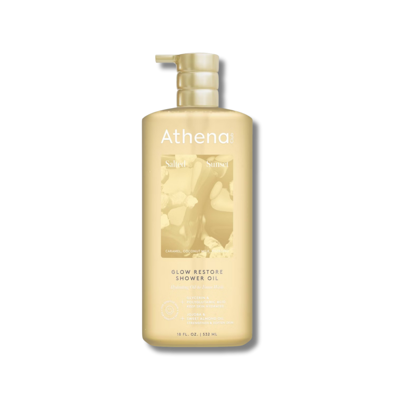 Athena Club Glow Restore Shower Oil - Salted Sunset
