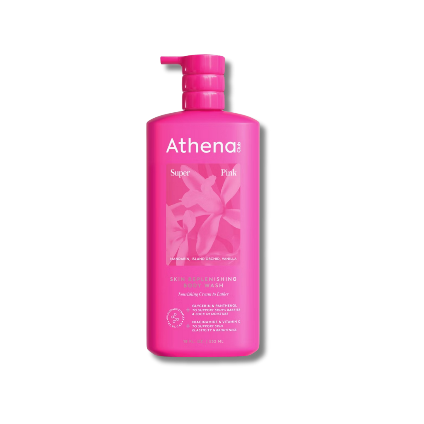 Athena Club Skin Replenishing Body Wash - Super Pink
