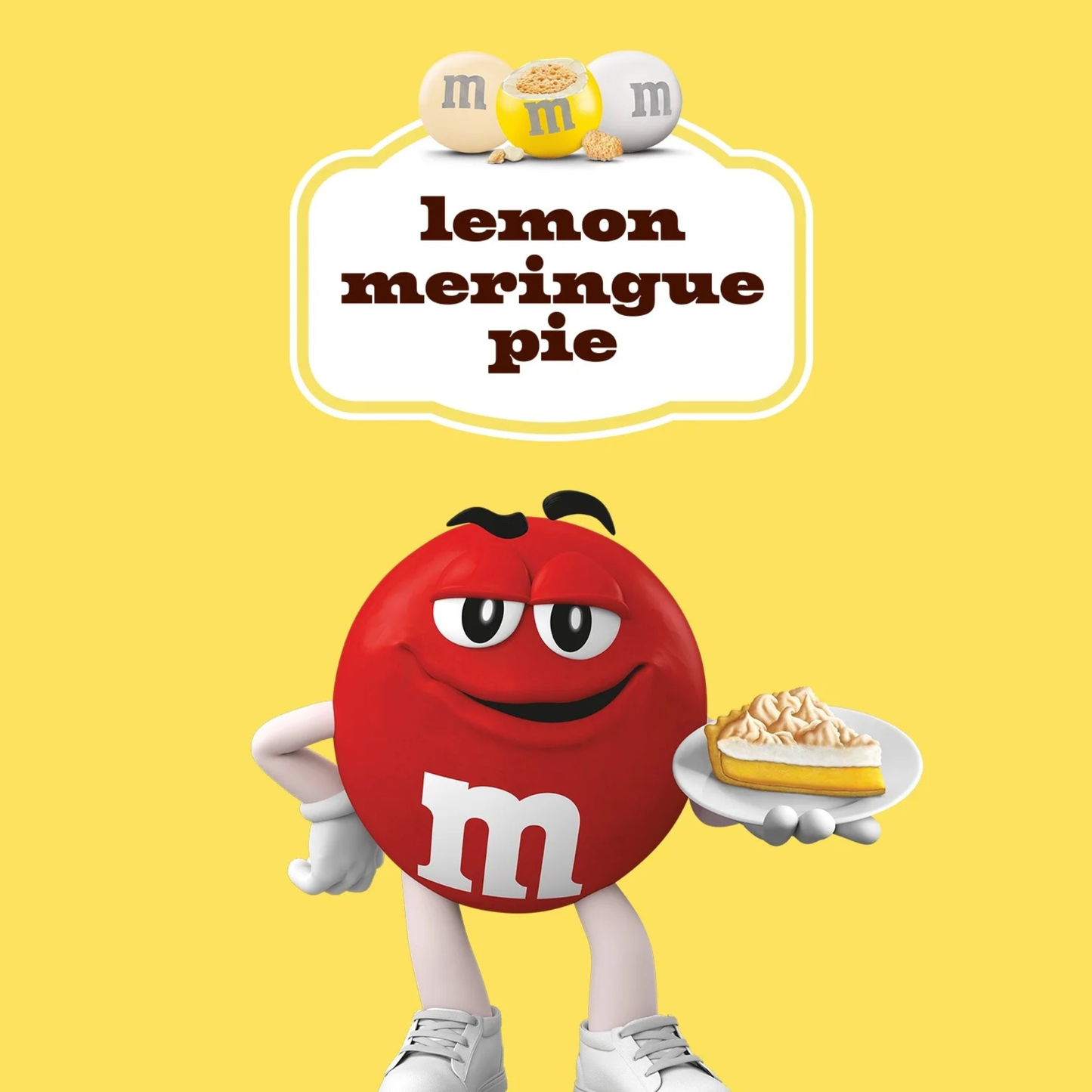 M&M'S Bakery Collection Share Bag - Lemon Meringue Pie