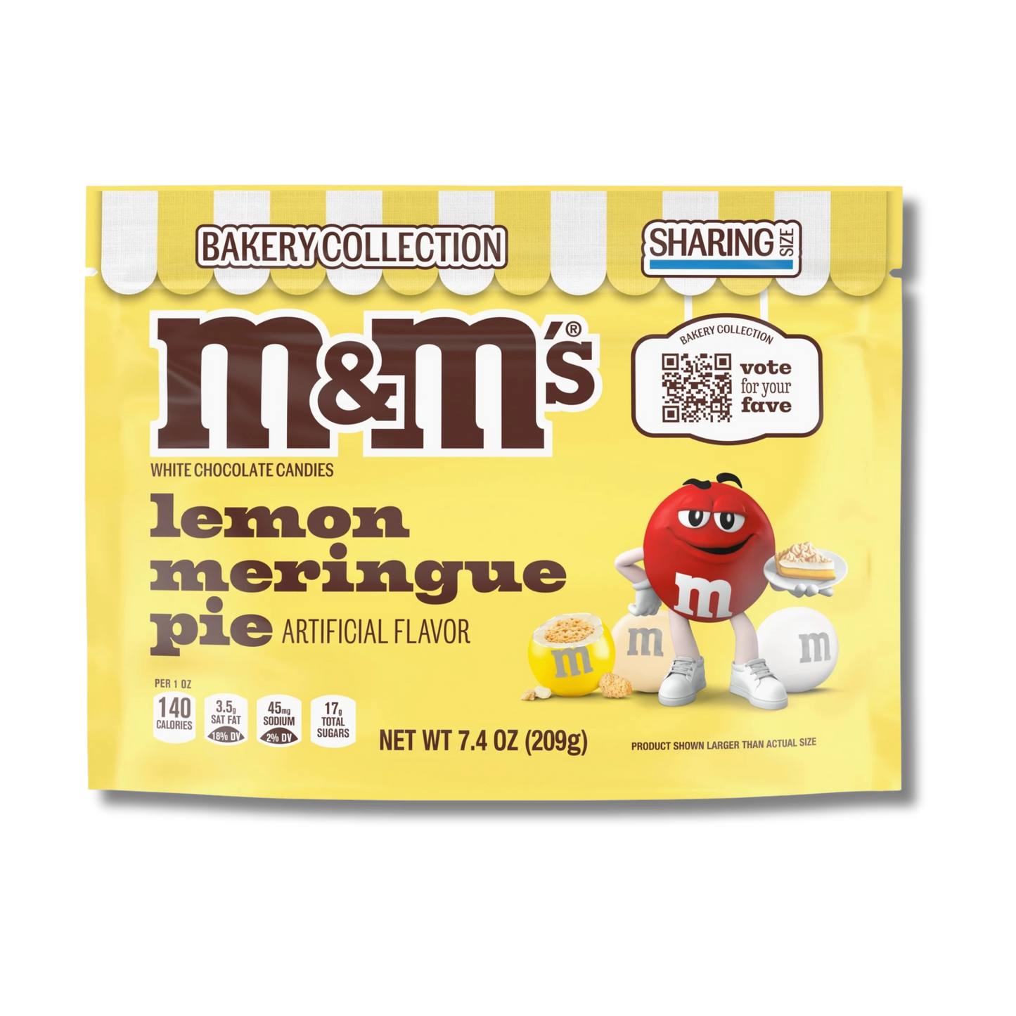 M&M'S Bakery Collection Share Bag - Lemon Meringue Pie