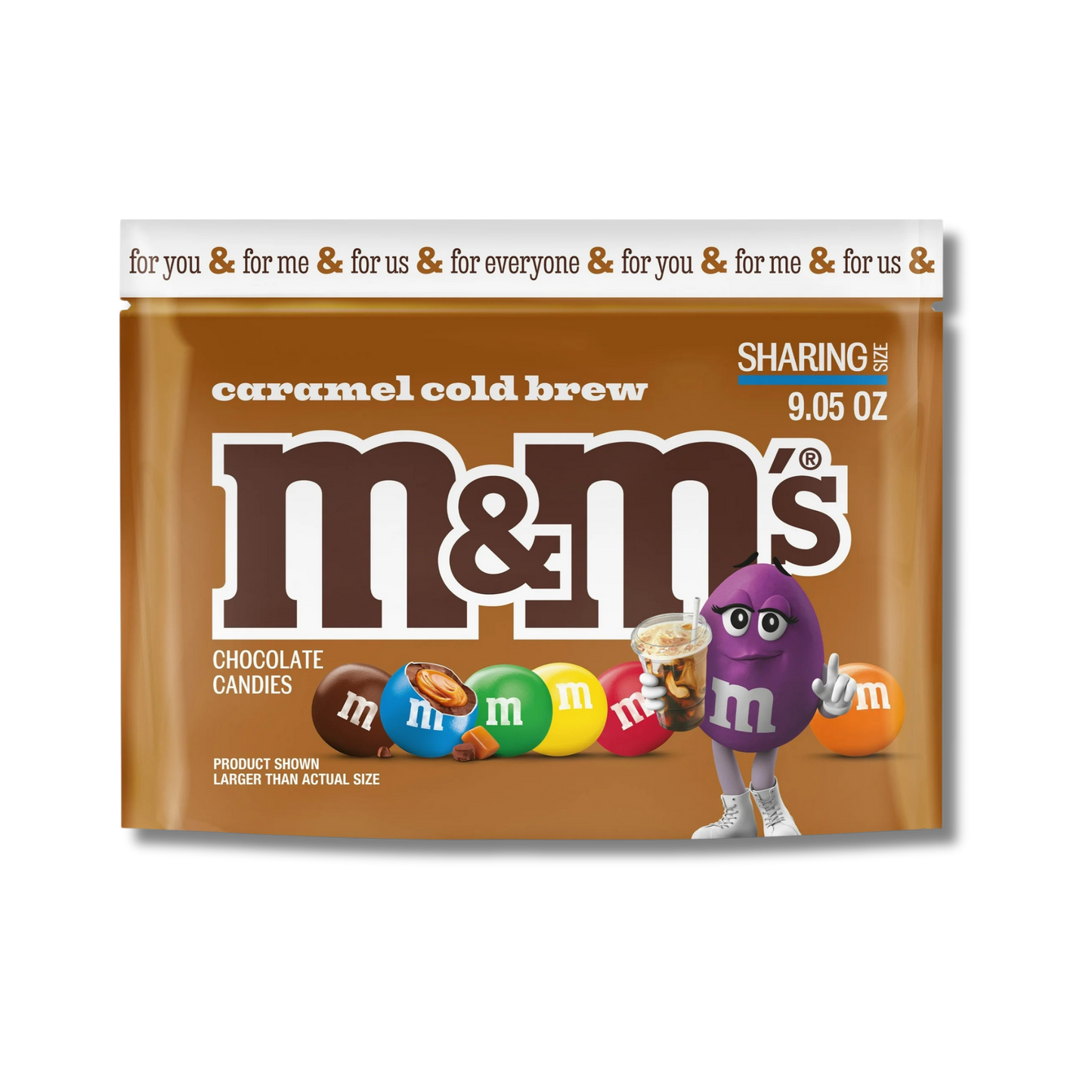 M&M's Share Bag - Caramel Cold Brew