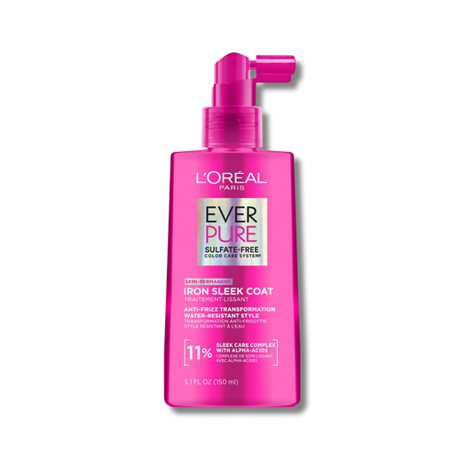 L'Oreal Paris EverPure Anti Frizz Iron Sleek Coat Hair Treatment
