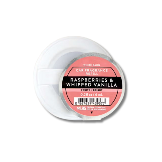 Bath & Body Works Car Fragrance Refill - Raspberries & Whipped Vanilla