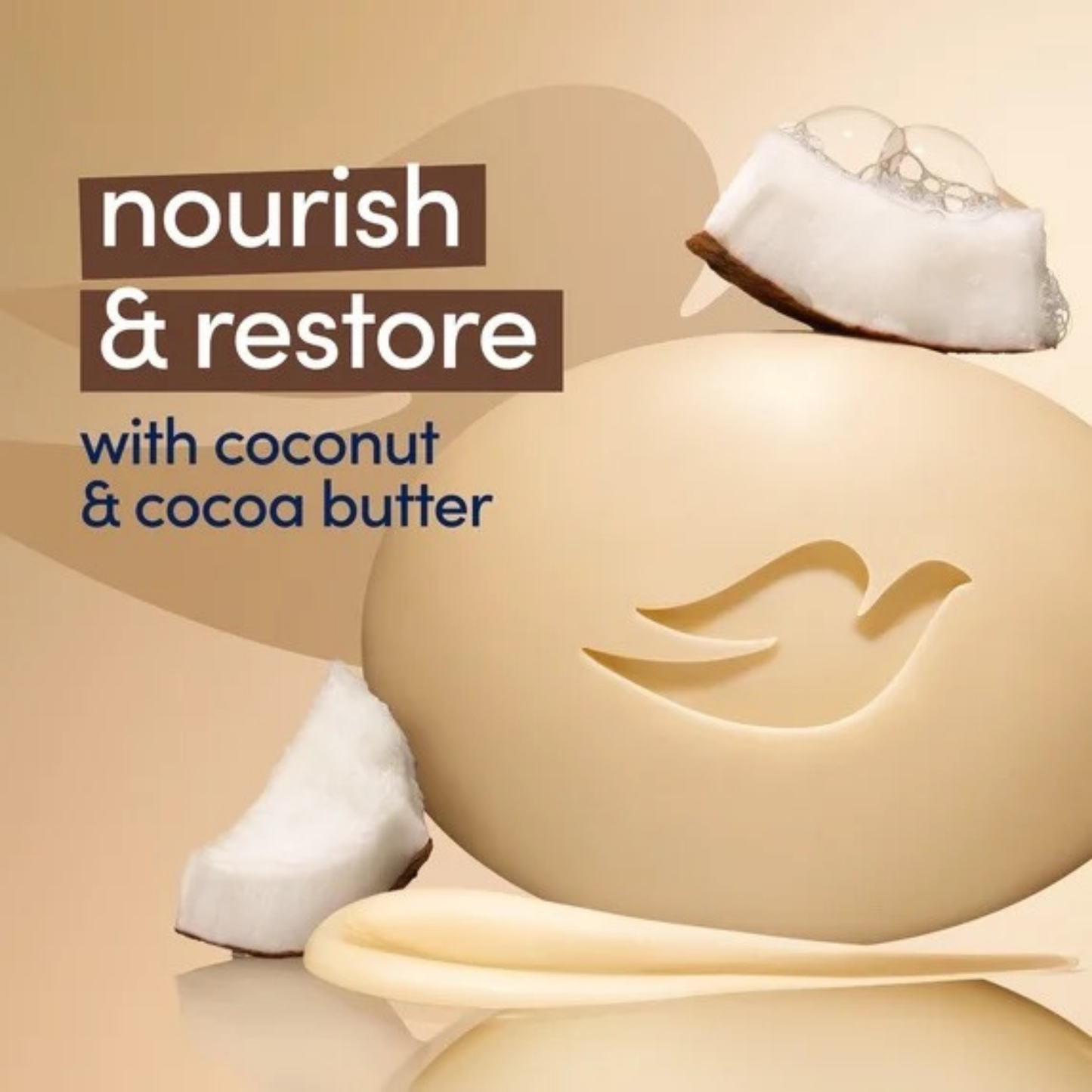 Dove Beauty Bar - Coconut & Cocoa Butter Single Bar