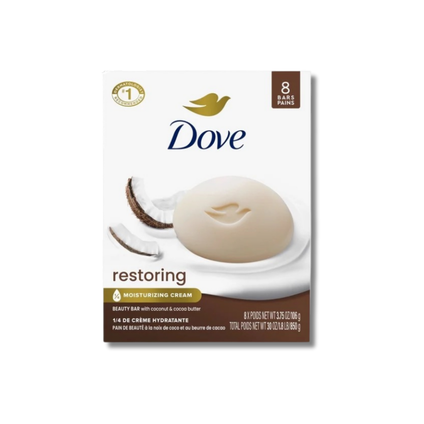 Dove Beauty Bar - Coconut & Cocoa Butter Single Bar