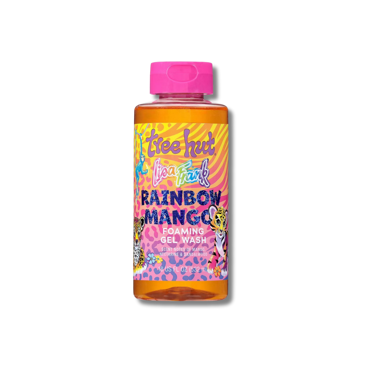 Tree Hut x Lisa Frank Foaming Gel Wash - Rainbow Magic
