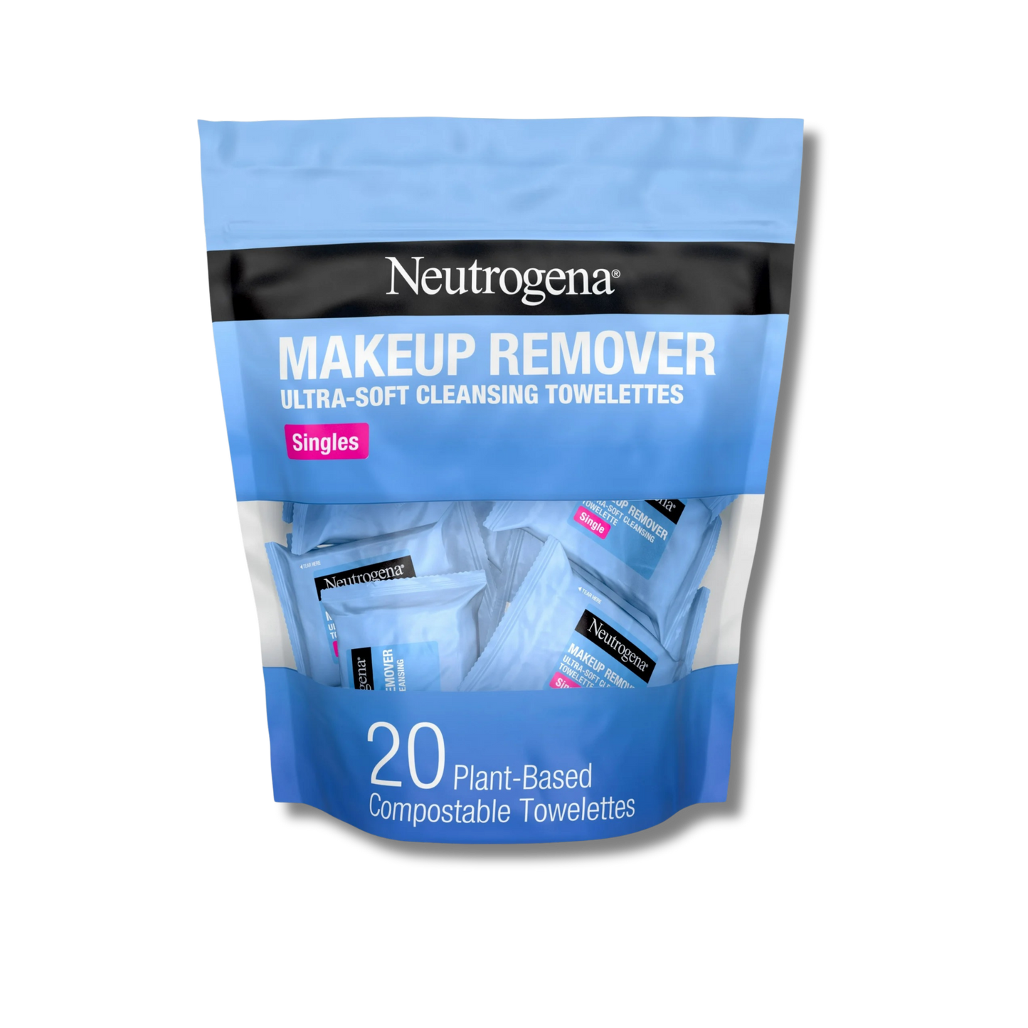 Neutrogena Facial Cleansing Makeup Remover Wipes - 20 pack