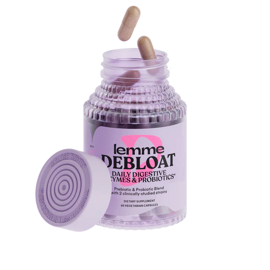 Lemme Debloat Capsules - Daily Digestive Enzymes & Probiotics