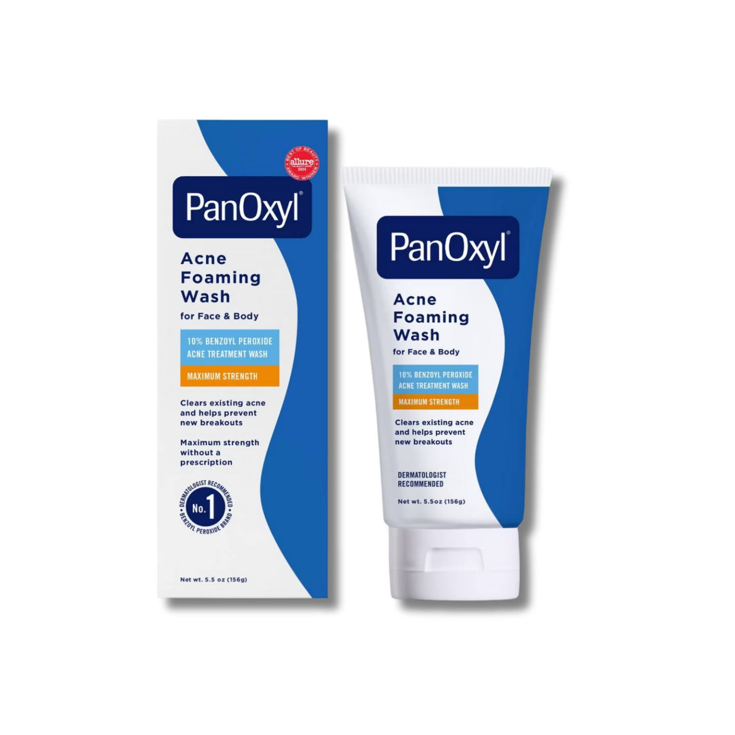 PanOxyl 10% Benzoyl Peroxide Acne Foaming Wash
