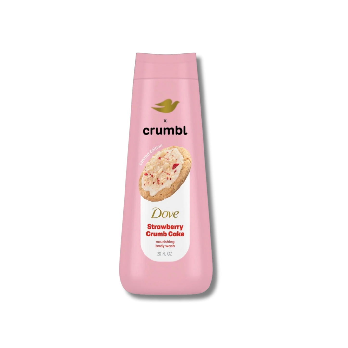Dove Crumbl Body Wash - Strawberry Crumb Cake