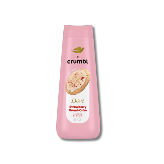Dove Crumbl Body Wash - Strawberry Crumb Cake