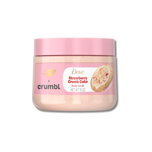 Dove Crumbl Body Scrub - Strawberry Crumb Cake