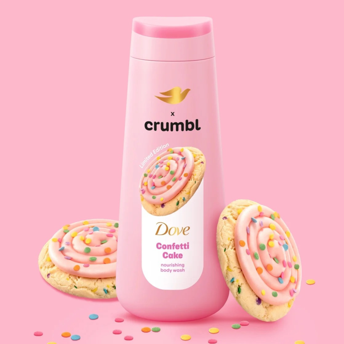 Dove Crumbl Body Wash - Confetti Cake