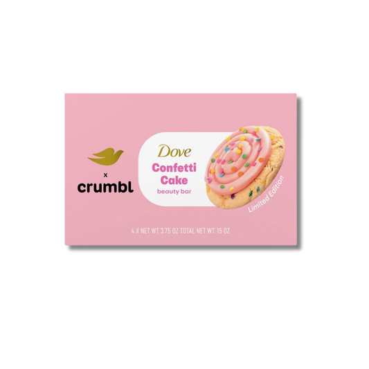 Dove Crumbl Beauty Bar - Confetti Cake Single Bar Soap
