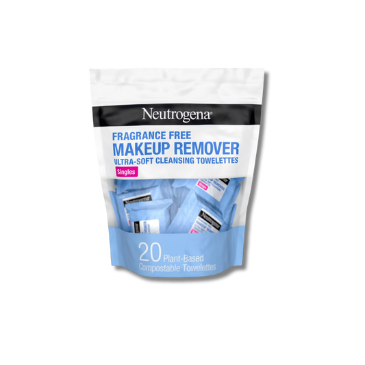 Neutrogena Facial Cleansing Makeup Remover Wipes - 20 pack