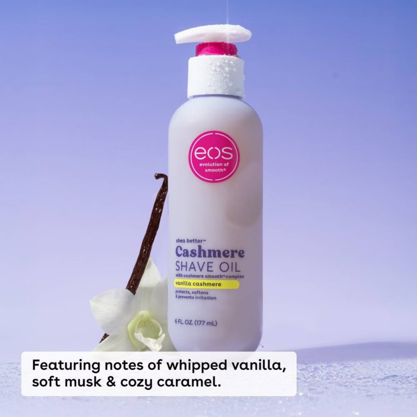 EOS Cashmere Shave Oil - Vanilla Cashmere