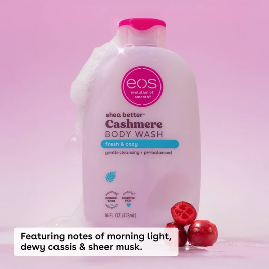 EOS Shea Better Cashmere Body Wash - Fresh & Cozy